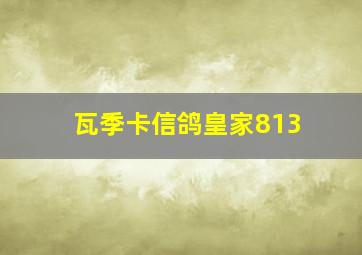 瓦季卡信鸽皇家813