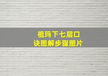 祖玛下七层口诀图解步骤图片