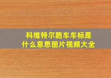 科维特尔跑车车标是什么意思图片视频大全