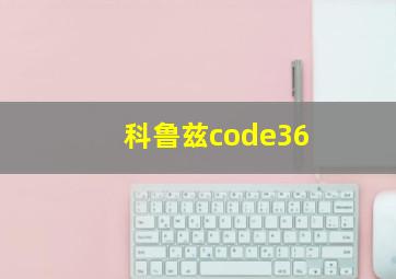 科鲁兹code36