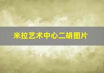 米拉艺术中心二胡图片