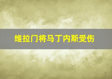 维拉门将马丁内斯受伤