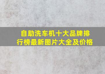 自助洗车机十大品牌排行榜最新图片大全及价格