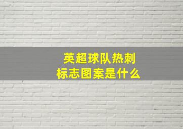 英超球队热刺标志图案是什么