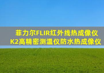 菲力尔FLIR红外线热成像仪K2高精密测温仪防水热成像仪