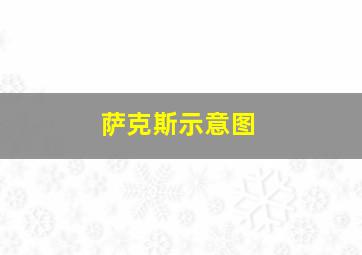 萨克斯示意图