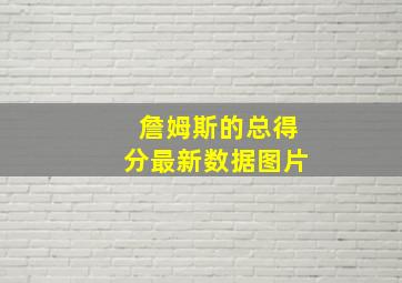 詹姆斯的总得分最新数据图片