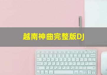 越南神曲完整版DJ