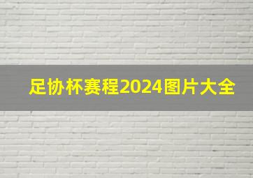 足协杯赛程2024图片大全