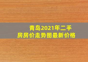 青岛2021年二手房房价走势图最新价格