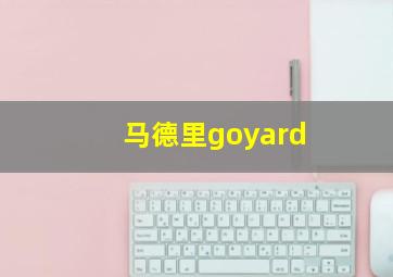 马德里goyard